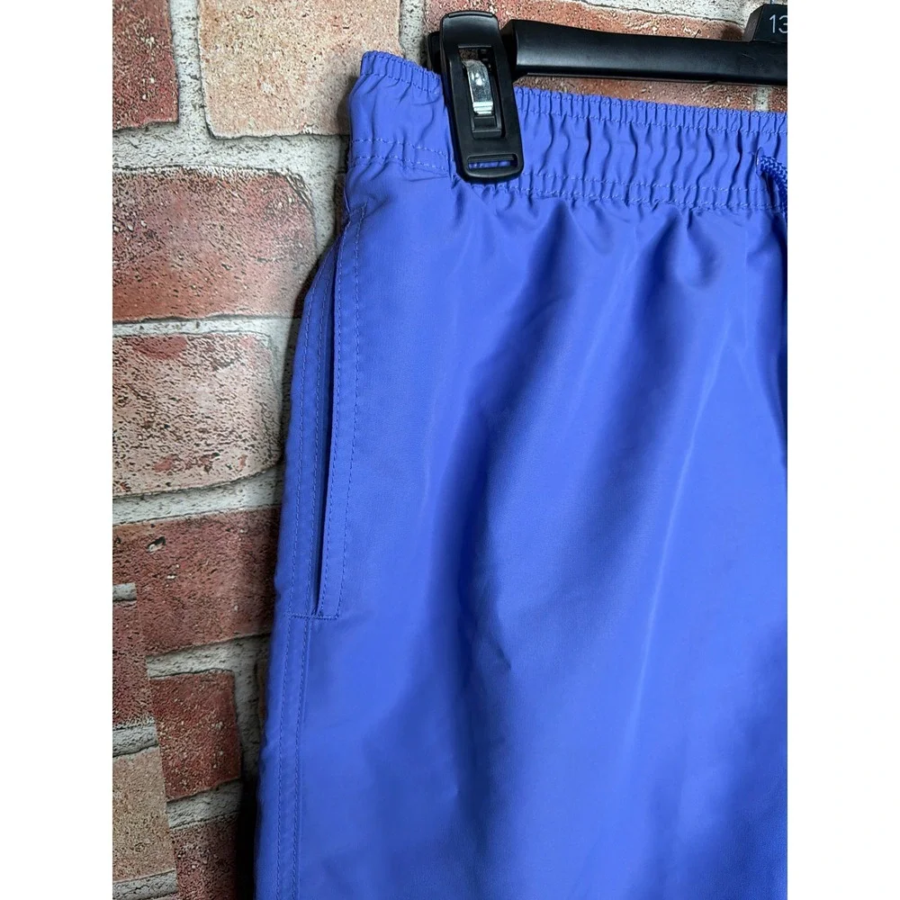 Calvin Klein Mens Swim Trunks Blue‎ Medium Drawstring Mesh Lined Board Shorts
